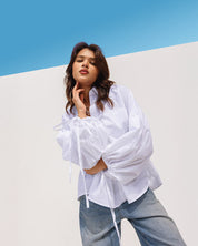 Breeze Poplin Chemise WHITE