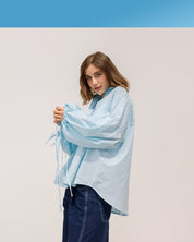 Breeze Poplin Chemise Aqua