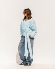 Breeze Poplin Chemise AQUA