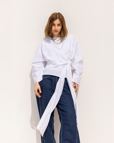 Breeze Poplin Chemise WHITE