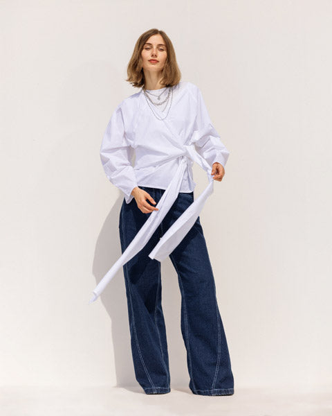 Breeze Poplin Chemise WHITE