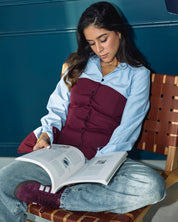 Oxford Waistcoat & Undershirt Ensemble DARKRED