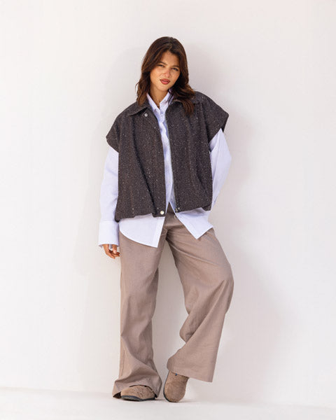 Denim Edge Vest BROWEN