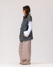 Urban Denim Vest OLIVE