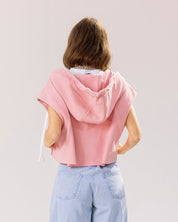 Stellar Cropped Vest PINK