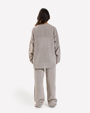 Side Line Linen Pants CAFE