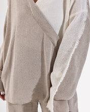 Side Line Linen Pants CAFE