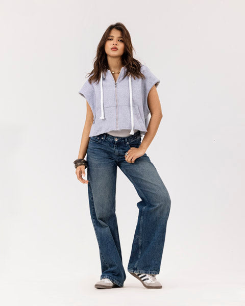 Stellar Cropped Vest GRASH