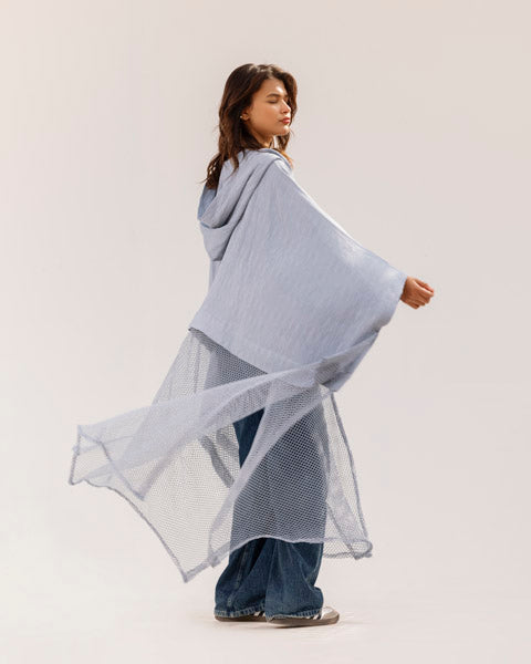 Ethereal Breeze Cardigan GRAY