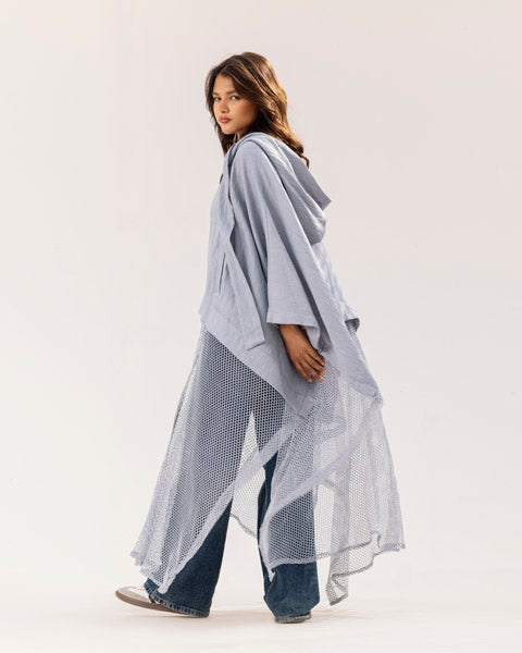 Ethereal Breeze Cardigan GRAY