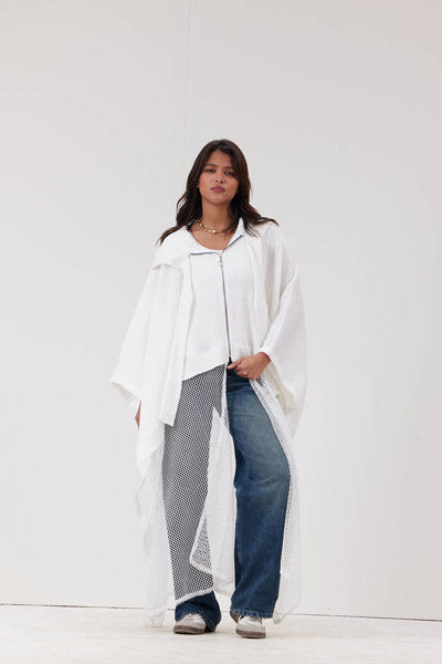 Ethereal Breeze Cardigan WHITE