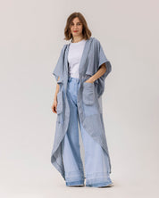 Whisper Weave Cardigan GRAY