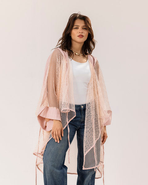 Celeste Sheer Cardigan CASHMERE