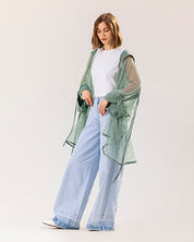 Celeste Sheer Cardigan OLIVE