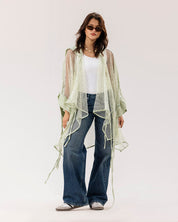 Celeste Sheer Cardigan MINT