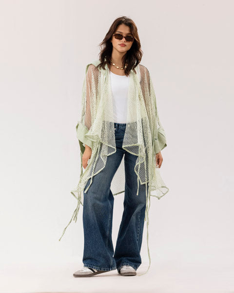 Celeste Sheer Cardigan MINT