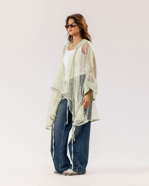 Celeste Sheer Cardigan MINT