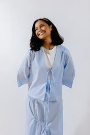 HP Breezy Poplin Summer Skirt - Baby Blue