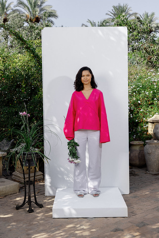 PGL PANTS LINEN BEIGE