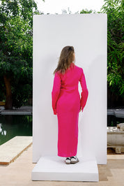 DCL DRESS FUSHIA