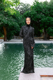 Bling Dress Black and silver