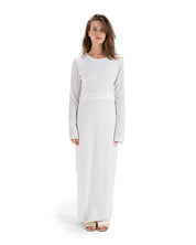 DK DRESS WHITE