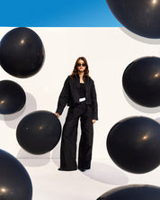 Linen Essential Trousers BLACK