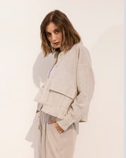 Linen Essential Trousers BEIGE