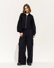 Basic Tailored Pants BLACK