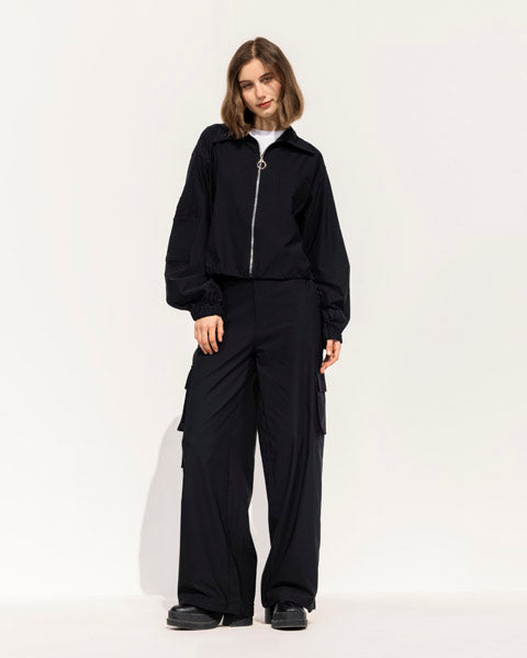 Basic Tailored Pants BLACK