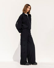 Basic Tailored Pants BLACK