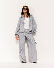 Structured Banglen Top GRAY