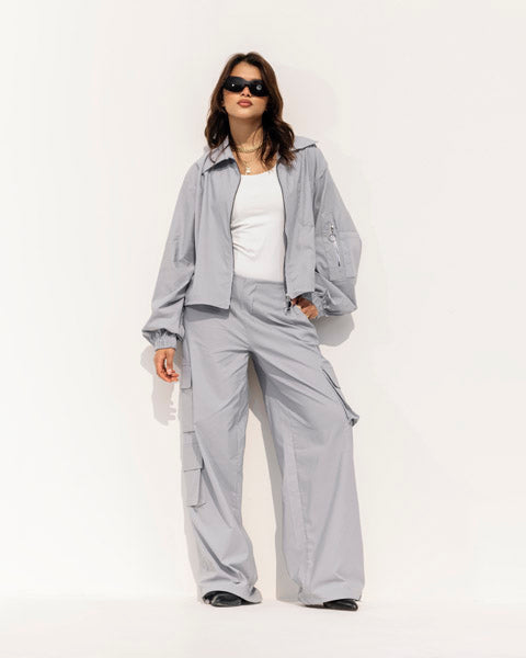 Basic Tailored Pants gray