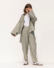 Luxe Linen Trousers OLIVE