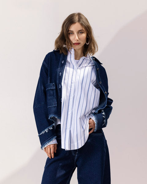 Skyline Denim Pants BLUE
