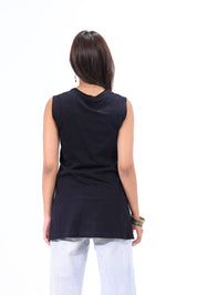T-Shirt black Cut