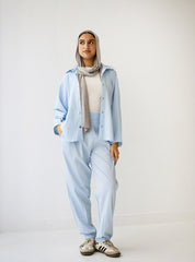 Oversized Blend Shirt BABY BLUE