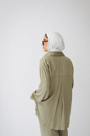 Soft shirt Light olive