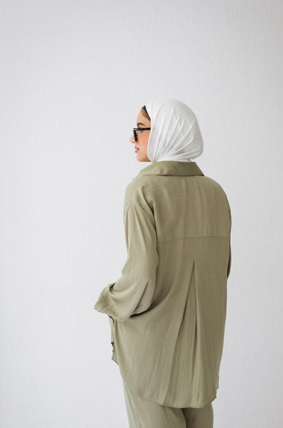 Soft shirt Light olive