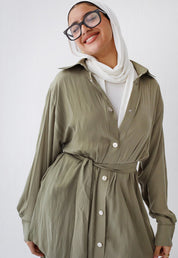 Soft shirt Light olive