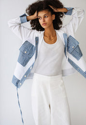 Versatile Linen Pants WHITE