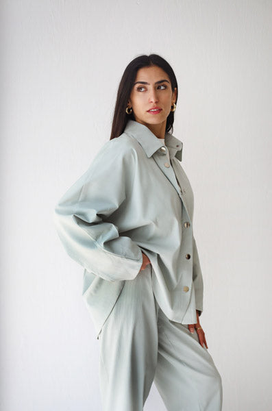 Oversized Blend Shirt MINT