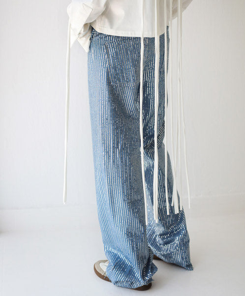 Blingy Denim Jeans Blue