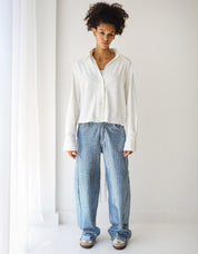 Blingy Denim Jeans Blue