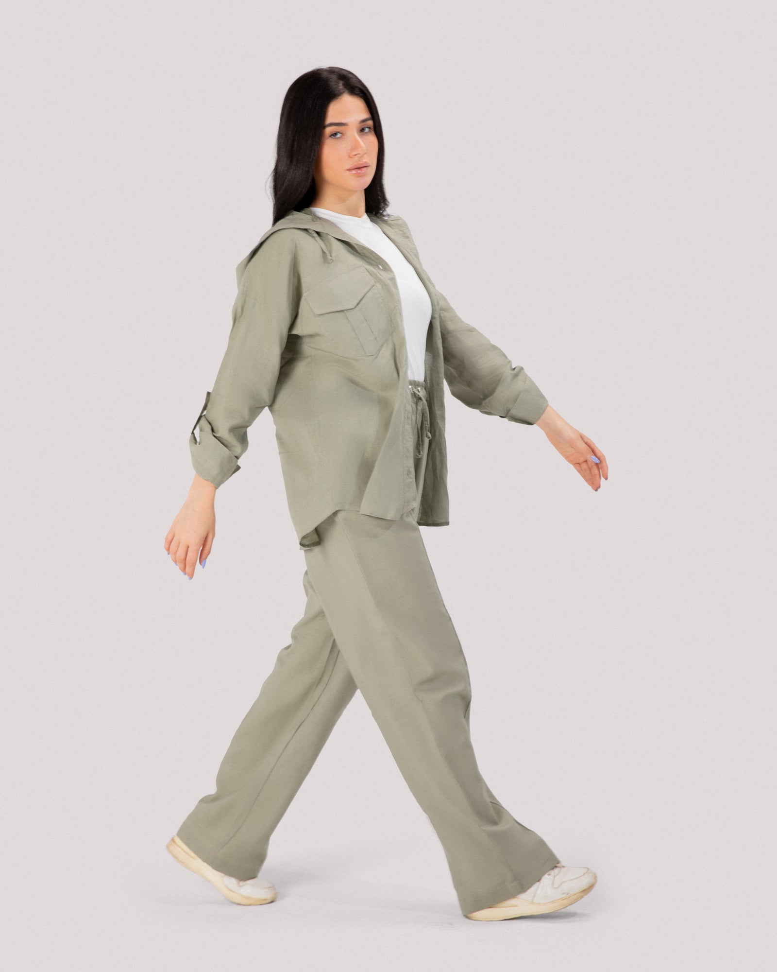 TKK PANTS LINEN OLIVE