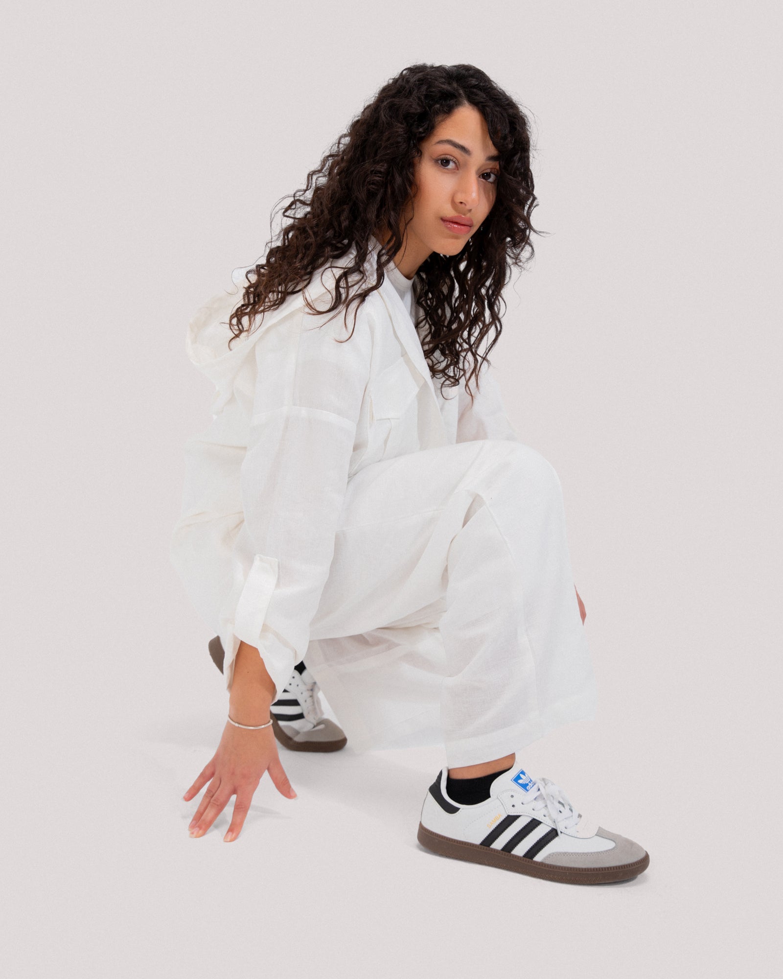 SKK CHEMISE LINEN WHITE