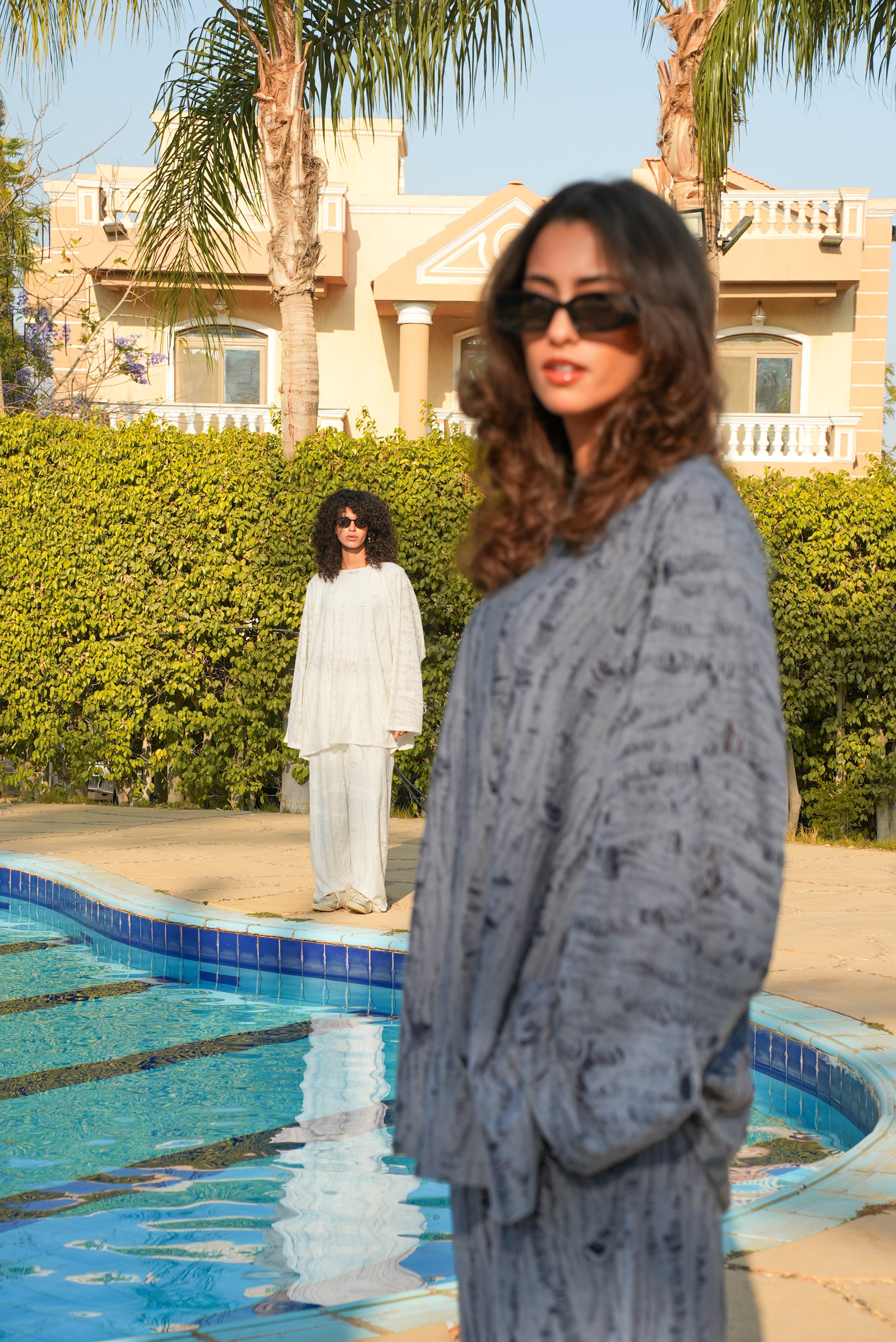 Fringes Cotton Top BLUE