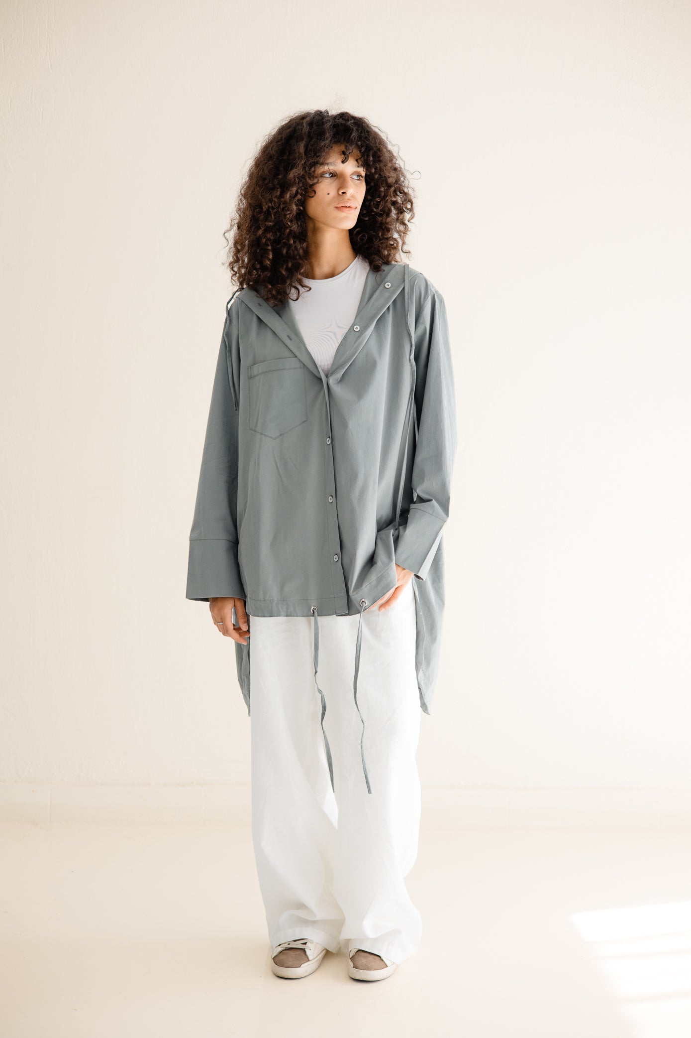 The Nomad Linen Hoodie