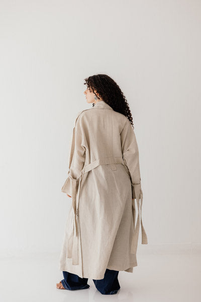 The Flow Trench BEIGE