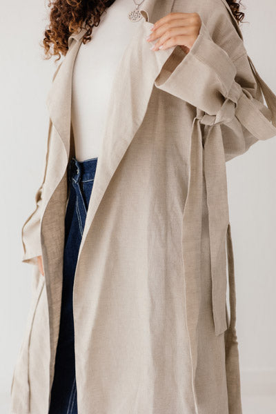 The Flow Trench BEIGE